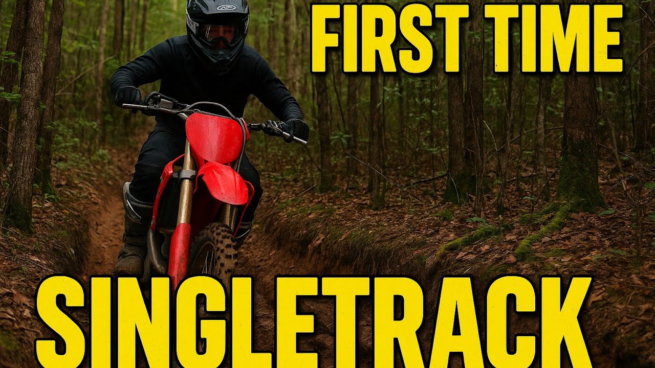 I Finally Tried Singletrack at Durhamtown / First Time on My CRF250R 