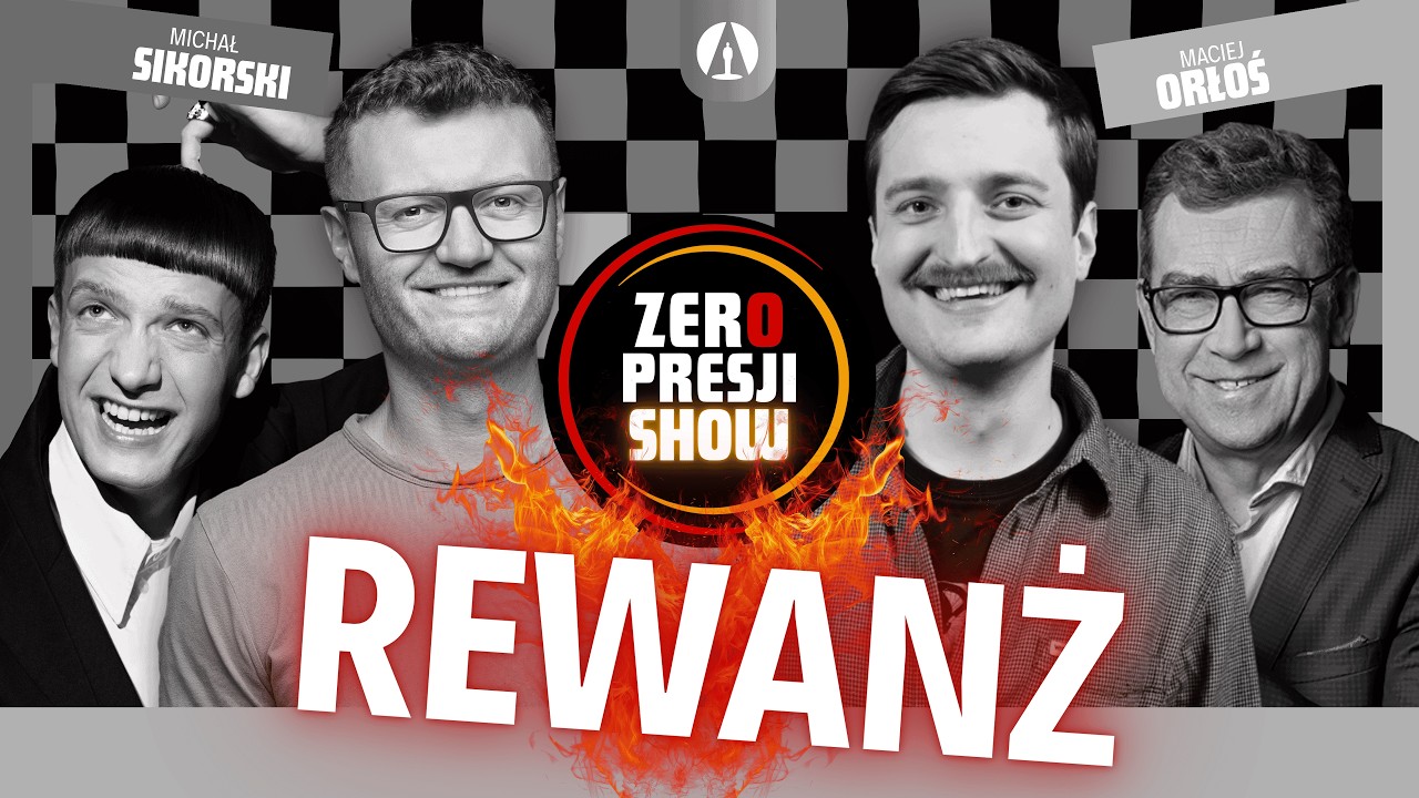 ZERO PRESJI SHOW S4E6 -  Ruciński, Sikora, Orłoś, Sikorski, Termos - Rewanż