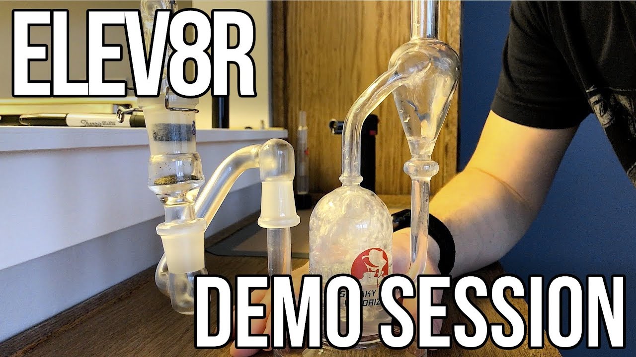 ELEV8R Glass Vaporizer Demo Session | 100% Convection Heating | GWNVC's Vaporizer Reviews