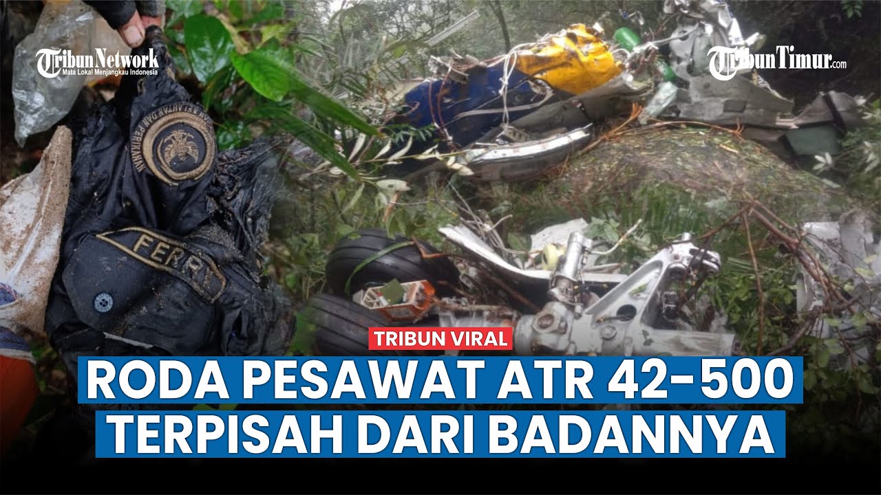 Penampakan Barang Korban Pesawat ATR 42-500 yang Ditemukan saat Pencarian Hari Ketiga