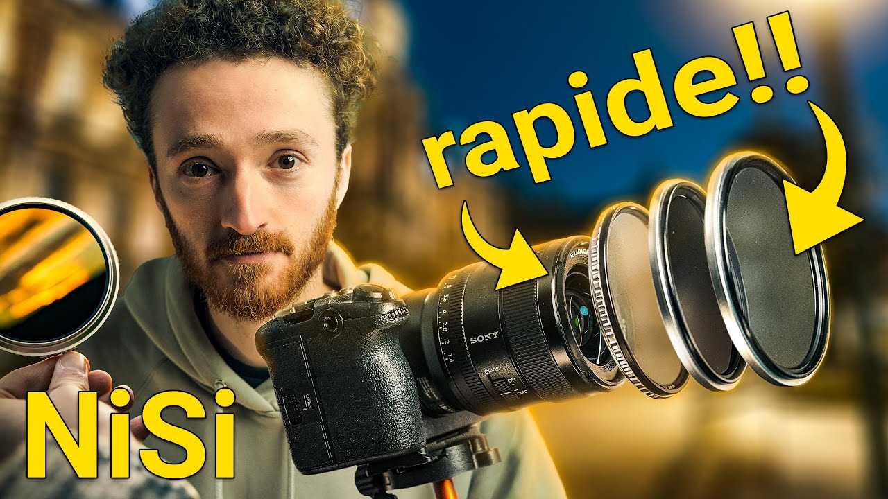 KIT COMPLET de FILTRES pour VIDÉASTE - NiSi système Swift