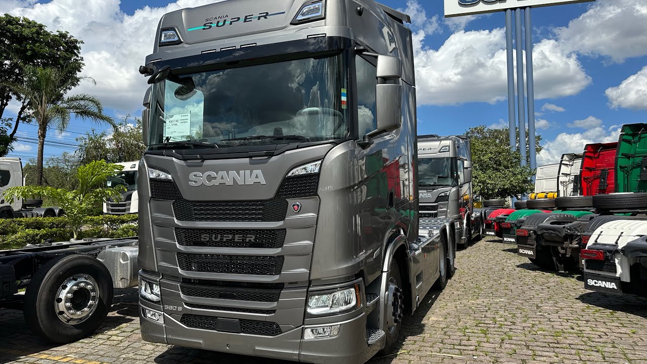 CHEGOU O 560 TRAÇADO MAIS COMPLETO DA SCANIA COM MICROONDAS 2025!!!