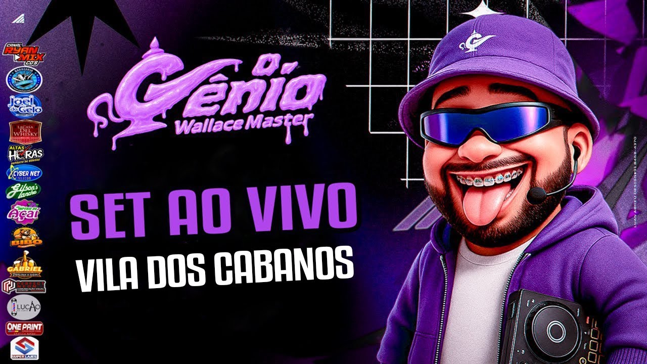 DJ WALLACE MASTER O GÊNIO AO VIVO NA VILA DOS CABANOS 24-10-2025
