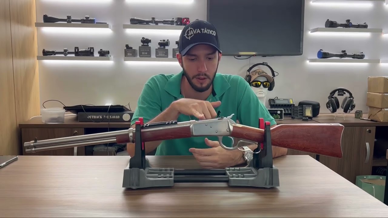 Carabina 357 Magnum, quais modificações fazer? Instalar luneta? Red dot? Siga e fique por dentro.