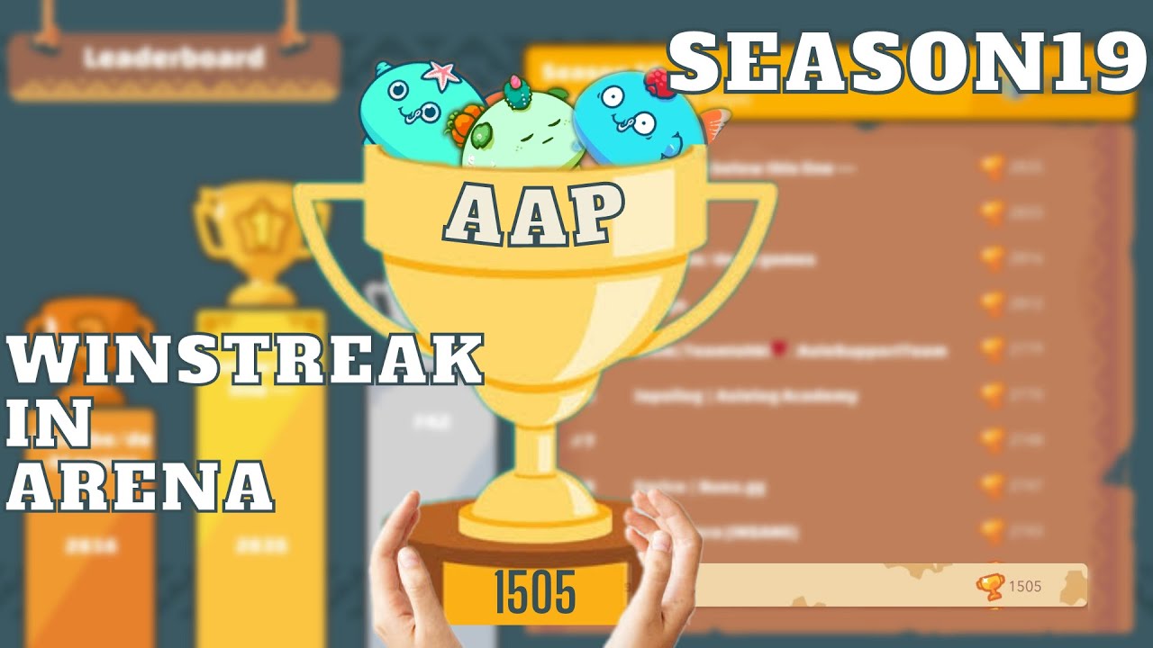 ARENA STRATEGY | APA STRATEGY | PURE AAP | 1500MMR | AXIE INFINITY