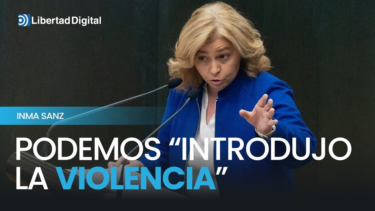 El brillante discurso de Inma Sanz: del Pacto del Tinell a Podemos, que &ldquo;introdujo la violencia&rdquo;