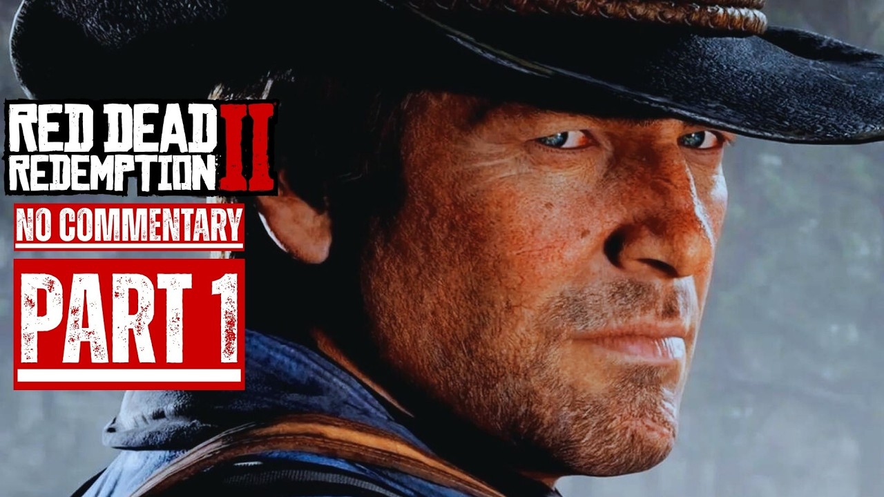 RDR2 Walkthrough Part 1 - From Frozen Mountains to Horseshoe Overlook (No Commentary)