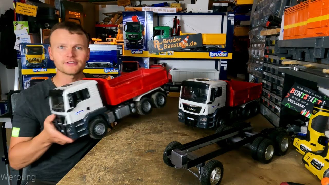So lösen wir das MAN TGS (03765) Problem! Ein RC Bruder Umbau lässt sich nicht aufhalten.