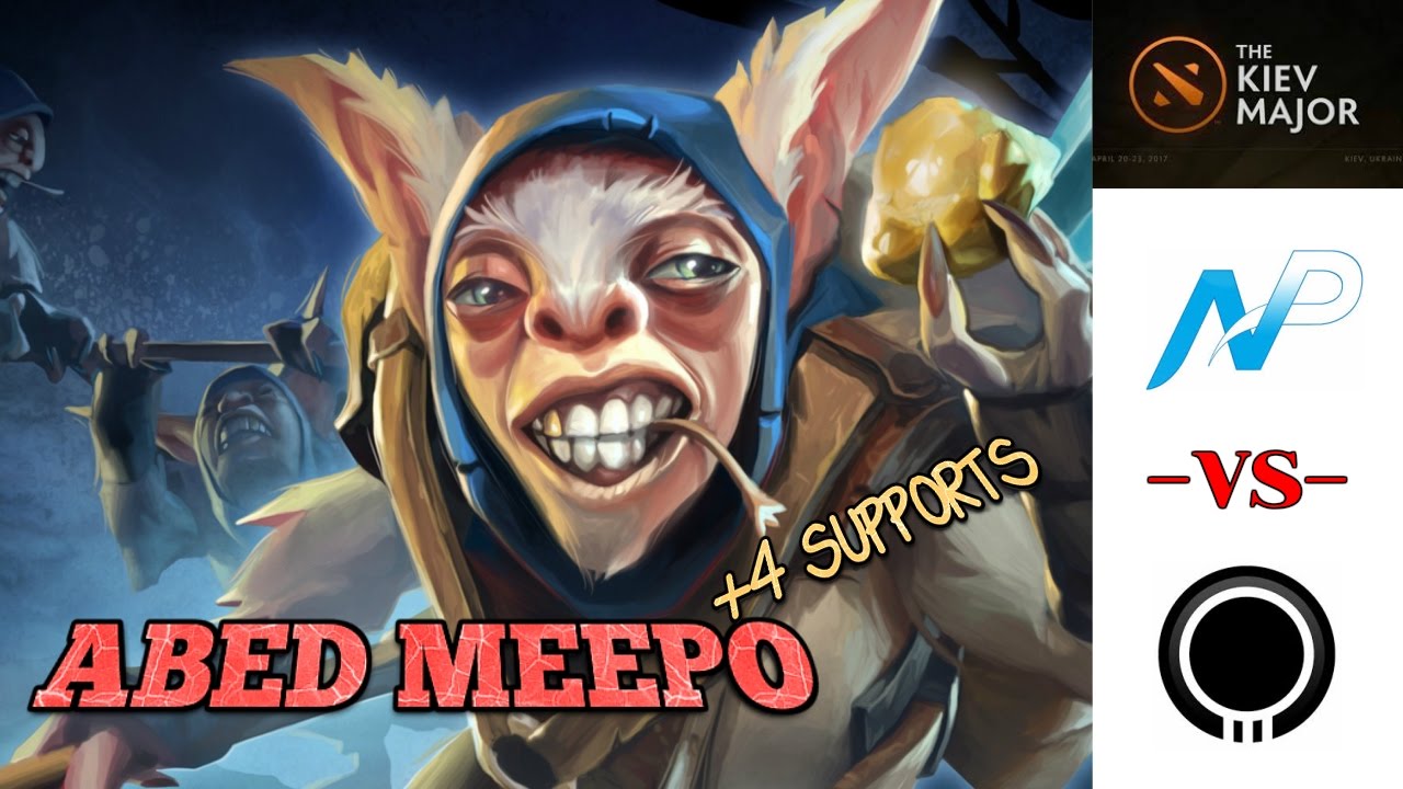 Abed plays Meepo vs Team NP | Kiev Major 2017 NA Qualifiers | Lower Bracket Finals Game 2