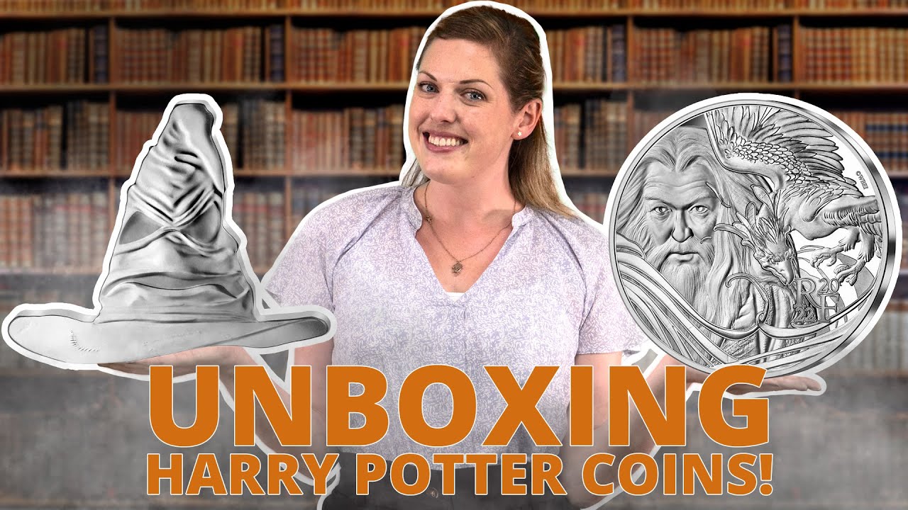 Unboxing the OFFICIAL Harry Potter Masterpiece coins!