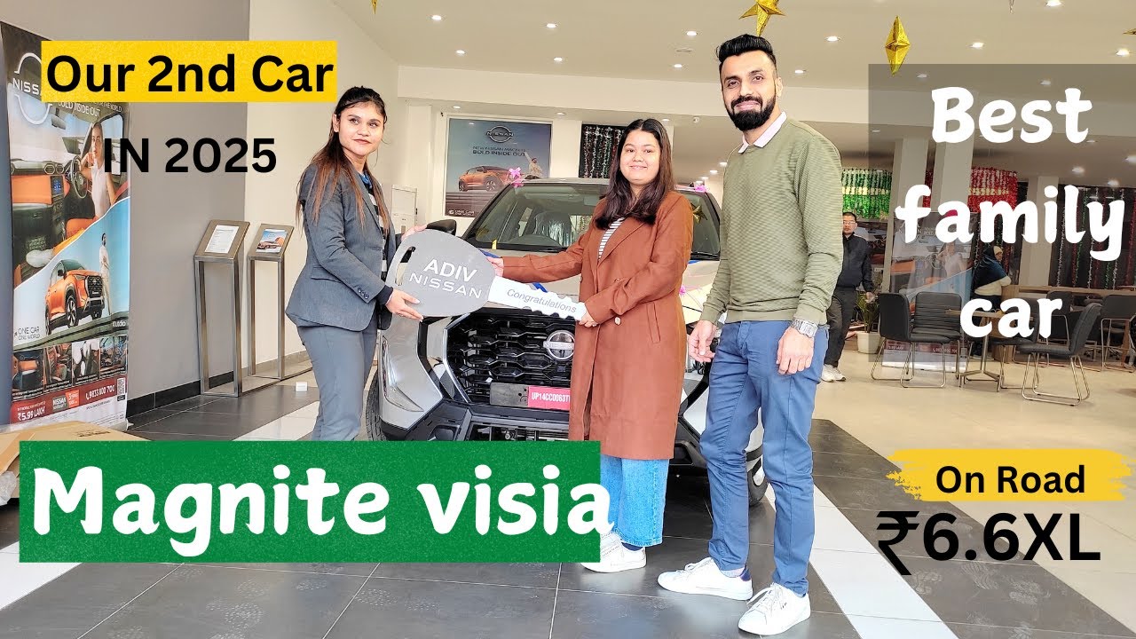 Nissan Magnite Visia | Delivery of our 2nd Car | Magnite Facelift | Magnite Base Model 2025