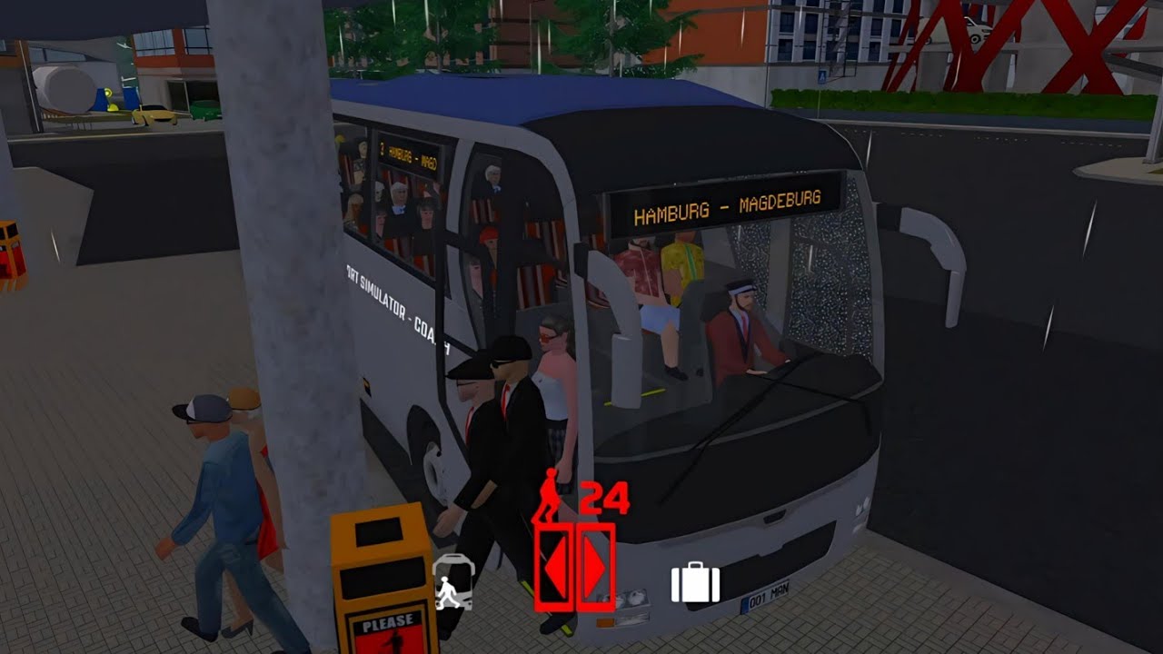 Public Transport Simulator - Coach Gameplay 3 Route Completed