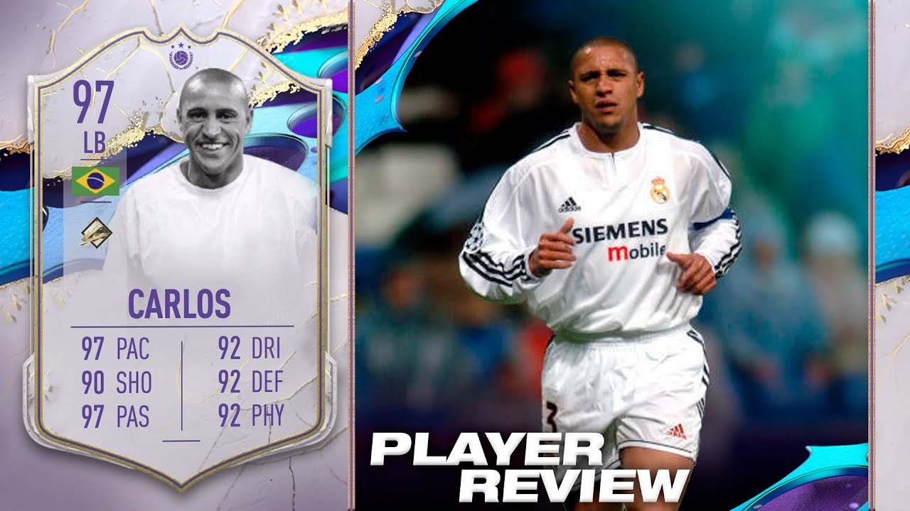¿EL MEJOR LATERAL DE FIFA 23? | ROBERTO CARLOS COVER STAR ICON 97 REVIEW