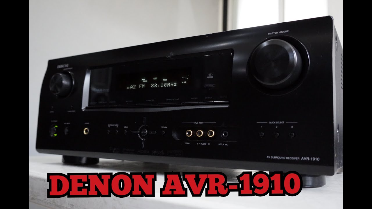 AMPLIFICADOR DENON AVR 1910