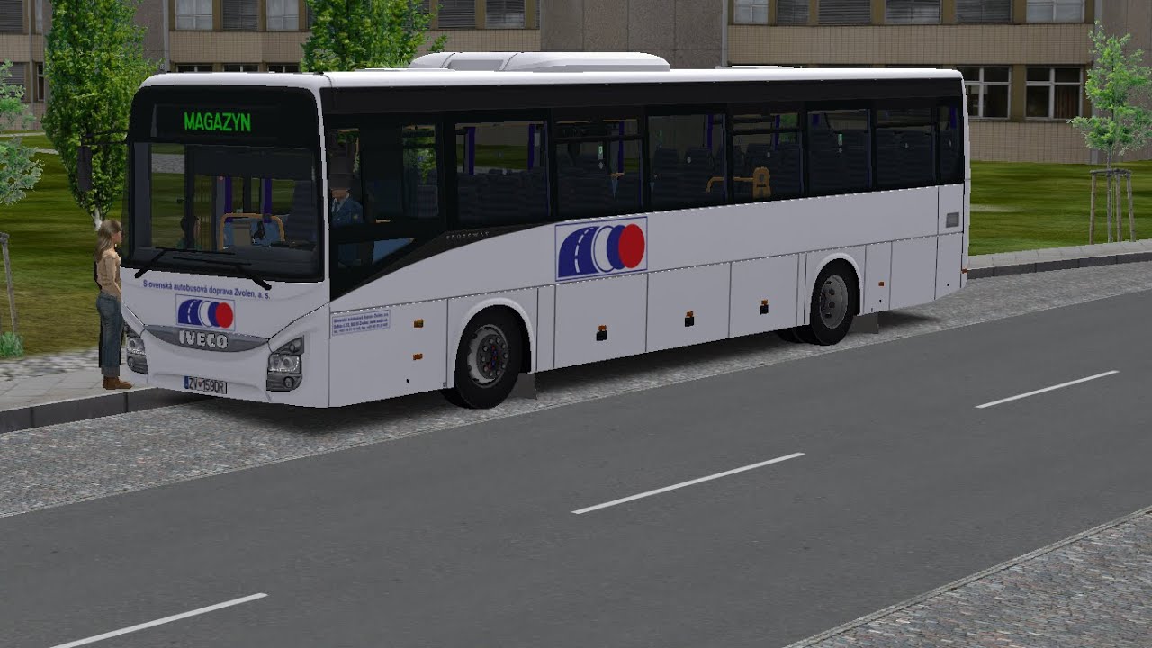 OMSI 2   Iveco Crossway 12M na mape Tatra Regional