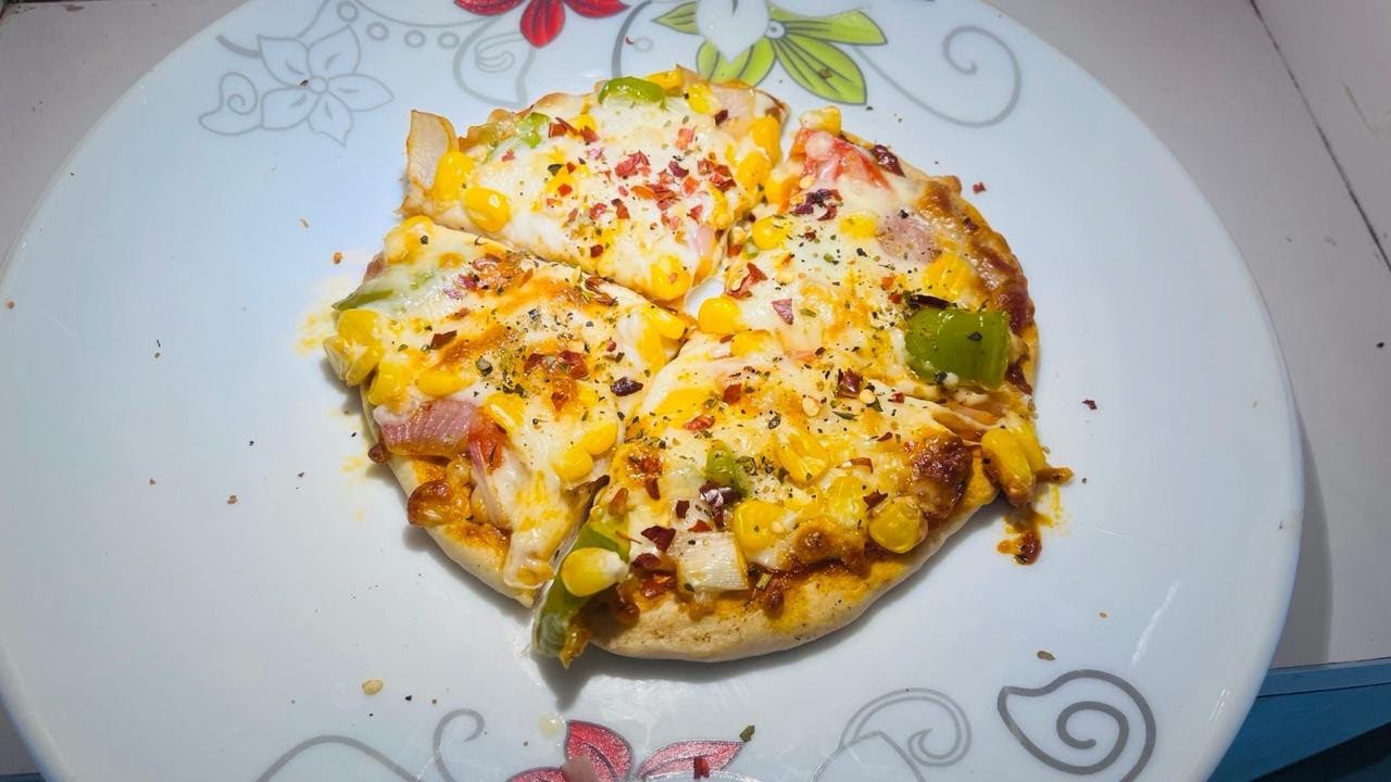 Home 🏠 made🍕 pizza 🍕#food ....