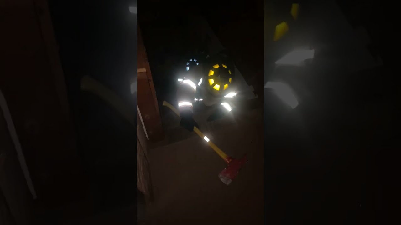 In house Fire Training. (Search and rescue with tools and SCBA clip) (Full video coming soon)