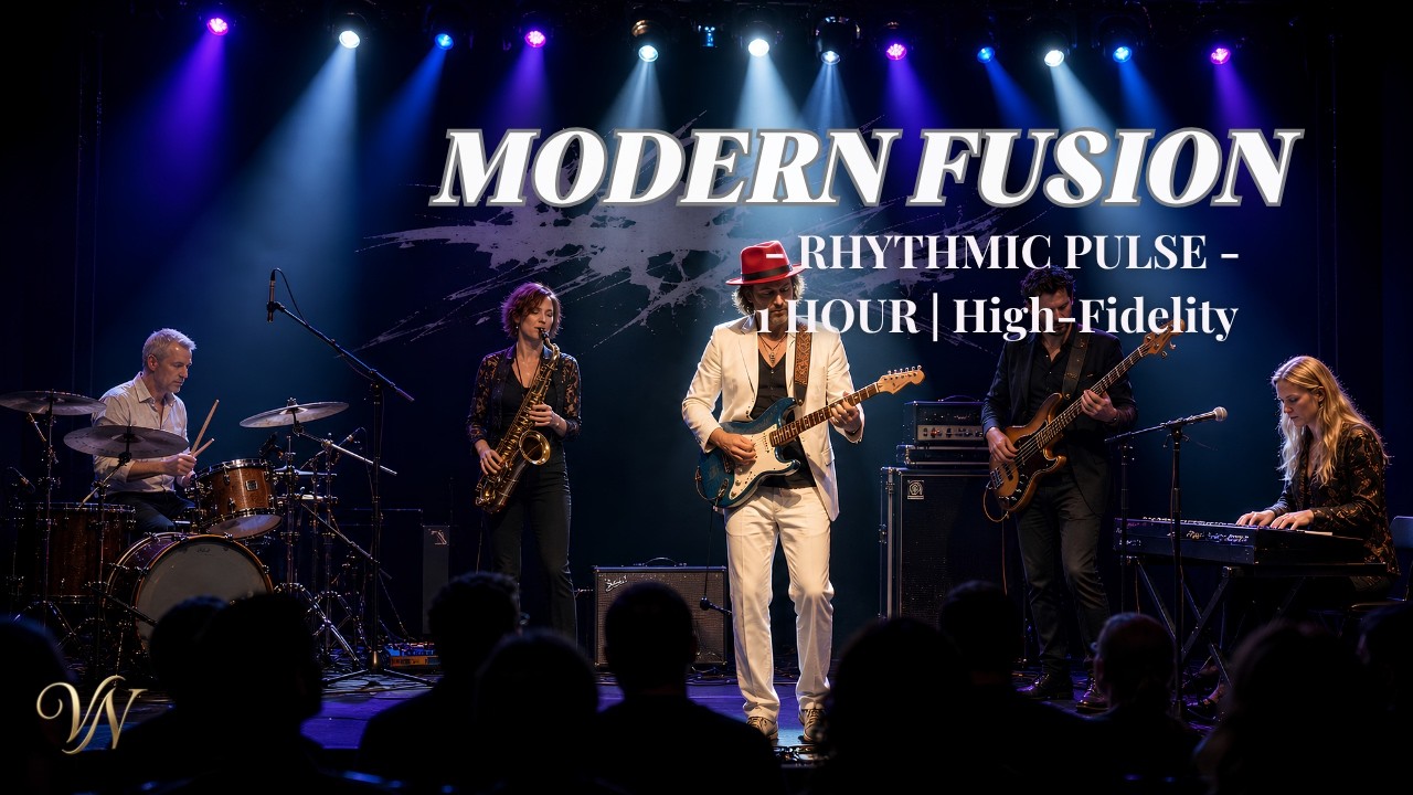 🎸 Electric Stage Session - High-Fidelity Modern Fusion Jazz | 1 Hour Mix ✨