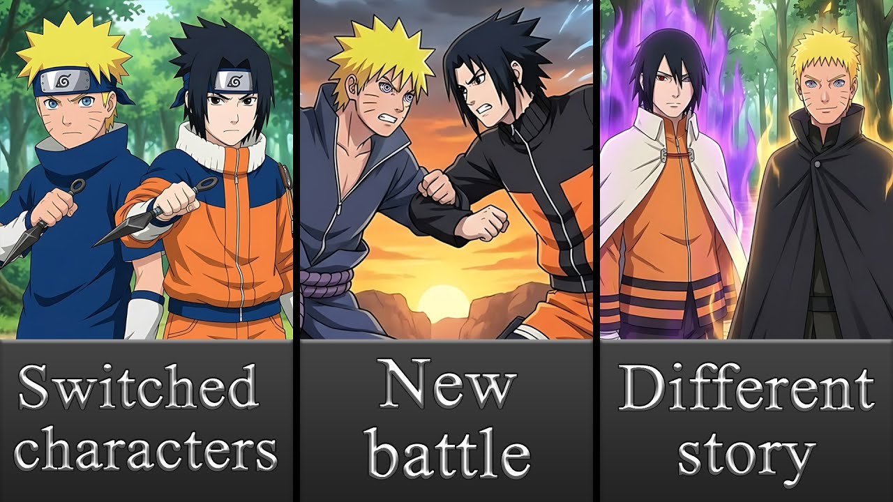 What if Naruto and Sasuke Switched Personalities?