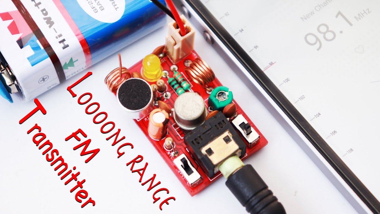 5 Watt Long Range Fm Transmitter And Working Principle