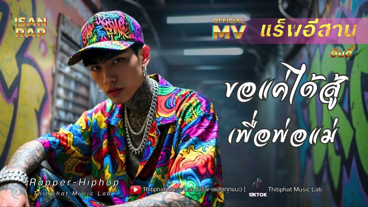 ขอแค่ได้สู้เพื่อพ่อแม่_แร็พอีสาน / เพลงแร็พ / ฮิปฮอป / rap / hiphop [ Thitiphat Music Lab ]