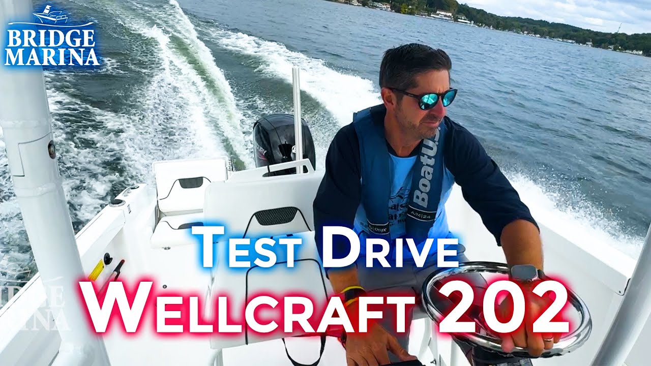 Wellcraft 202 Fisherman Center Console with a 150 HP Mercury Engine: Boat Review and Test Drive