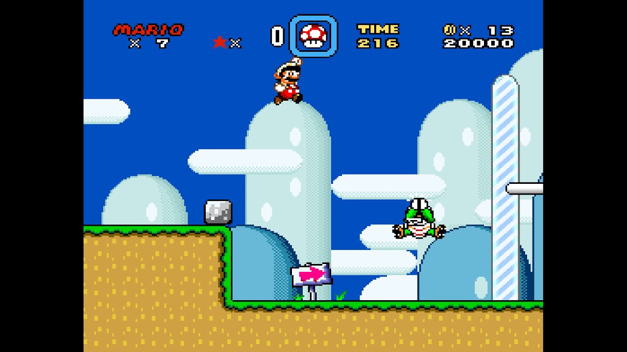 Ares emulator 1.22 (Super Nintendo) - Super Mario World