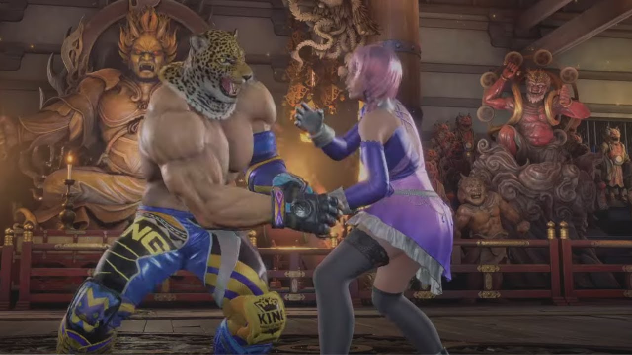 King vs Alisa ryona - Tekken 8