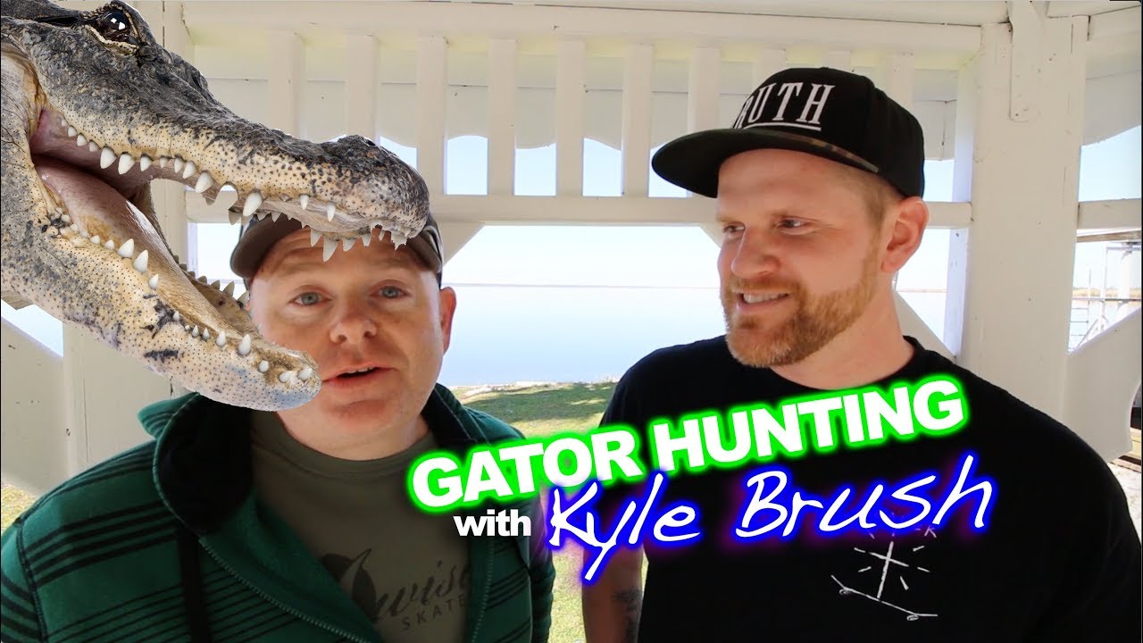 Gator hunting in Florida with skate missionary Kyle Brush - Episode 24
