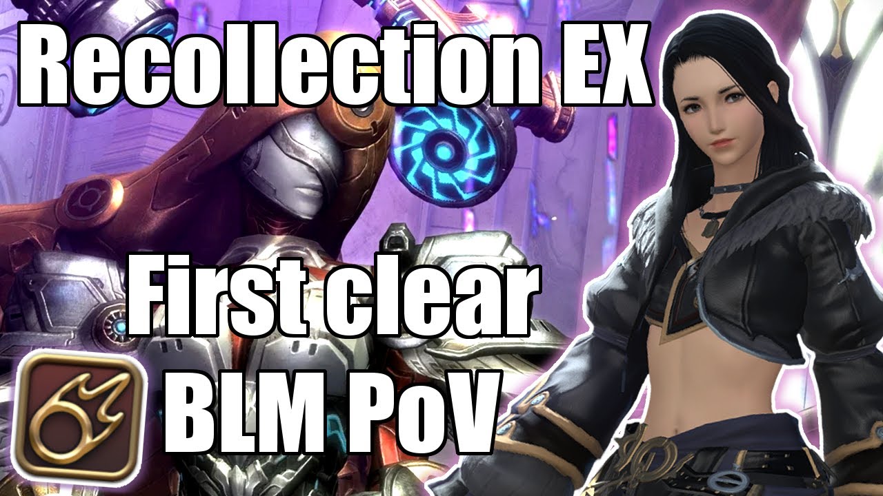 Recollection Extreme First Clear [BLM PoV] (2.42 GCD) | FFXIV Dawntrail 7.2