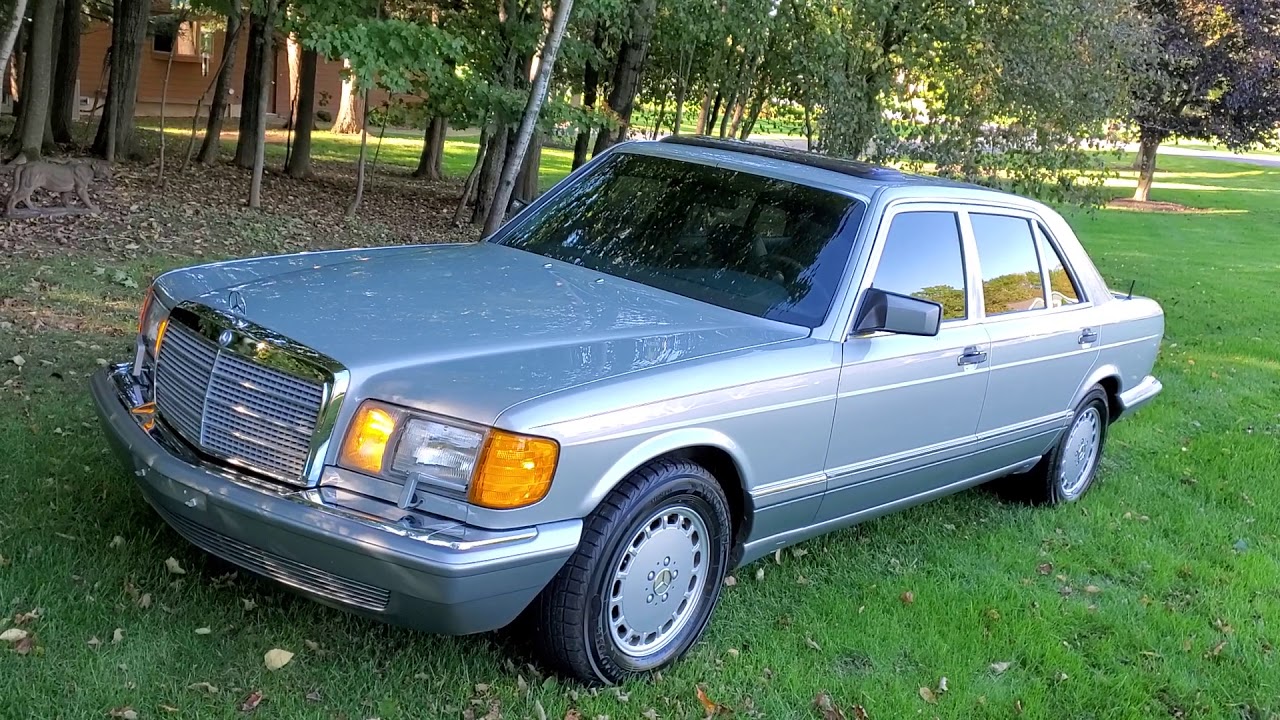 1986 Mercedes 420 SEL. supersportmotors.com (Super Sport Feature #73)  SOLD !!!