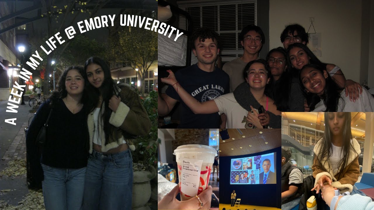 A Week in my Life @ Emory University!!!