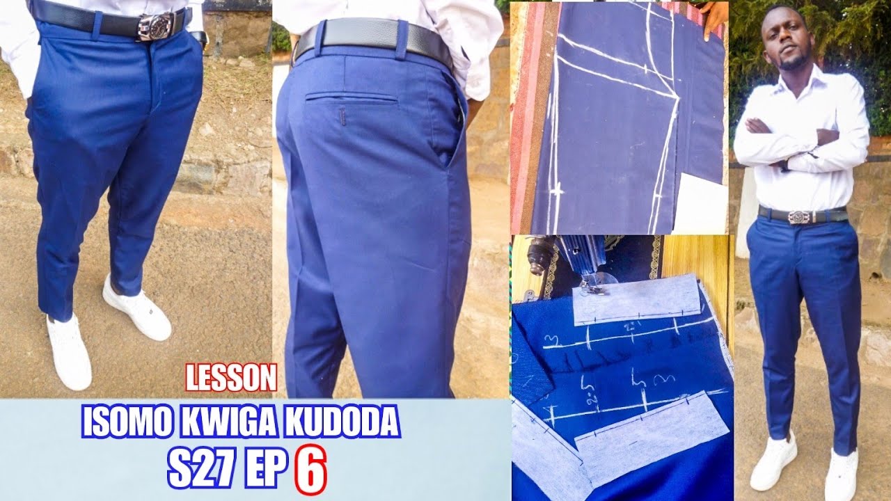 ISOMO KWIGA KUDODA S27 Ep6 iga gukata noguteranya neza ipantaro yacyigabo😱LESSON