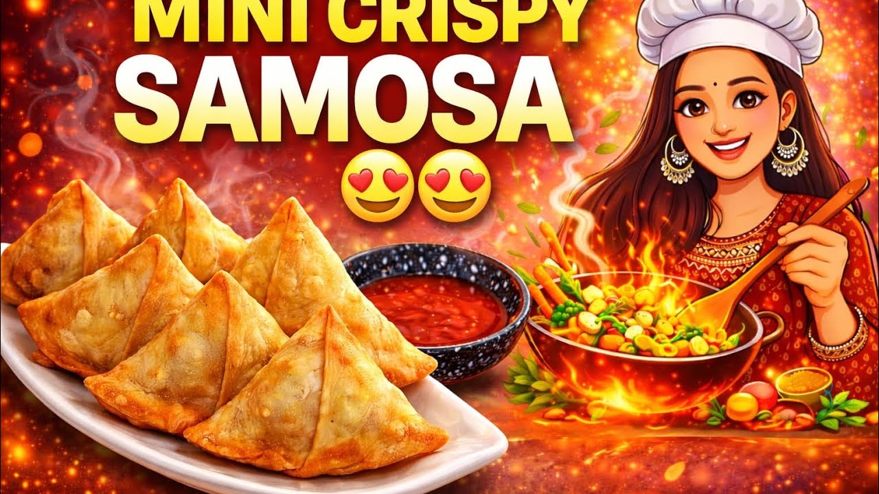 ​Chota Packet Bada Dhamaka! 🔥 | Homestyle_cooking_withpooja​ | Market jaise Mini Samosa ab ghar par🤤