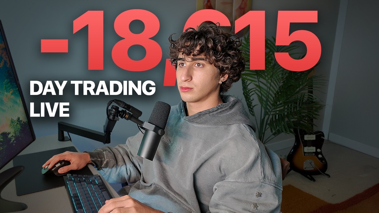 How I Lost $18,615 Day Trading (I TRADED LIKE AN ABSOLUTE CHUD!)