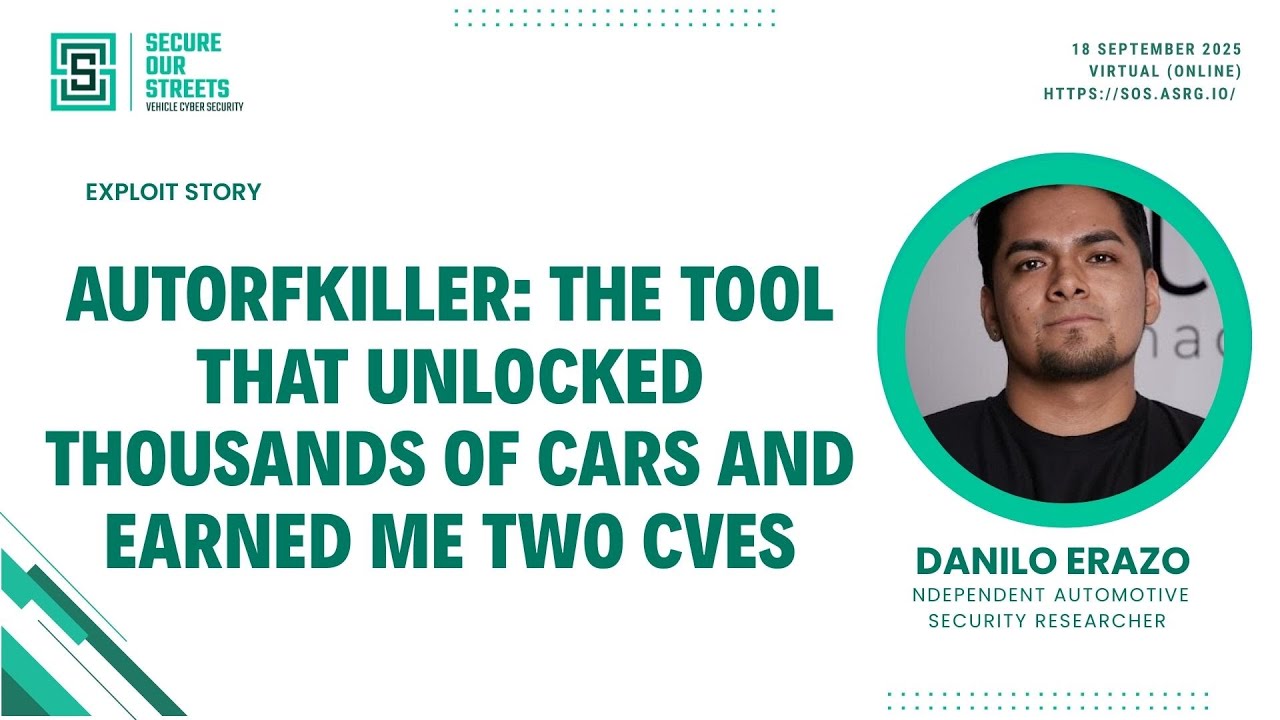 Exploit Story | AutoRFKiller  The Tool That Unlocked Thousands of Cars and Earned Me Two CVEs