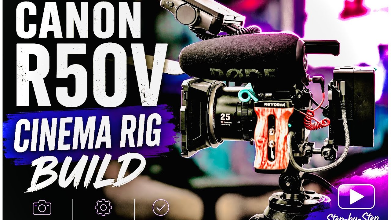 Canon R50V Rig Build