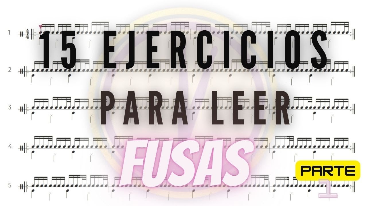 15 EJERCICIOS IMPRESCINDIBLES PARA LEER FUSAS -1- (32th NOTES 15 READING EXERCISES)