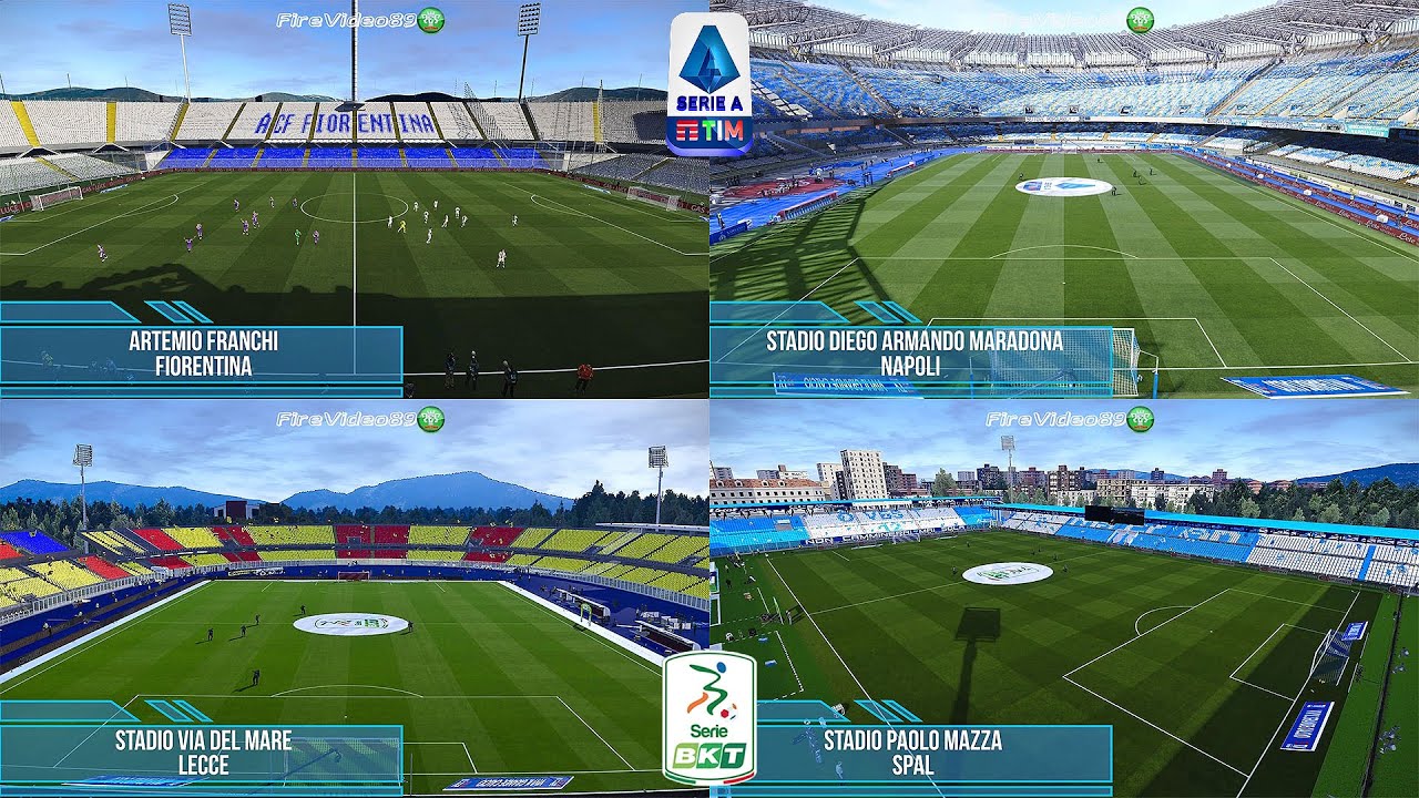 Stadi Italiani Serie A & B • Pes 2021