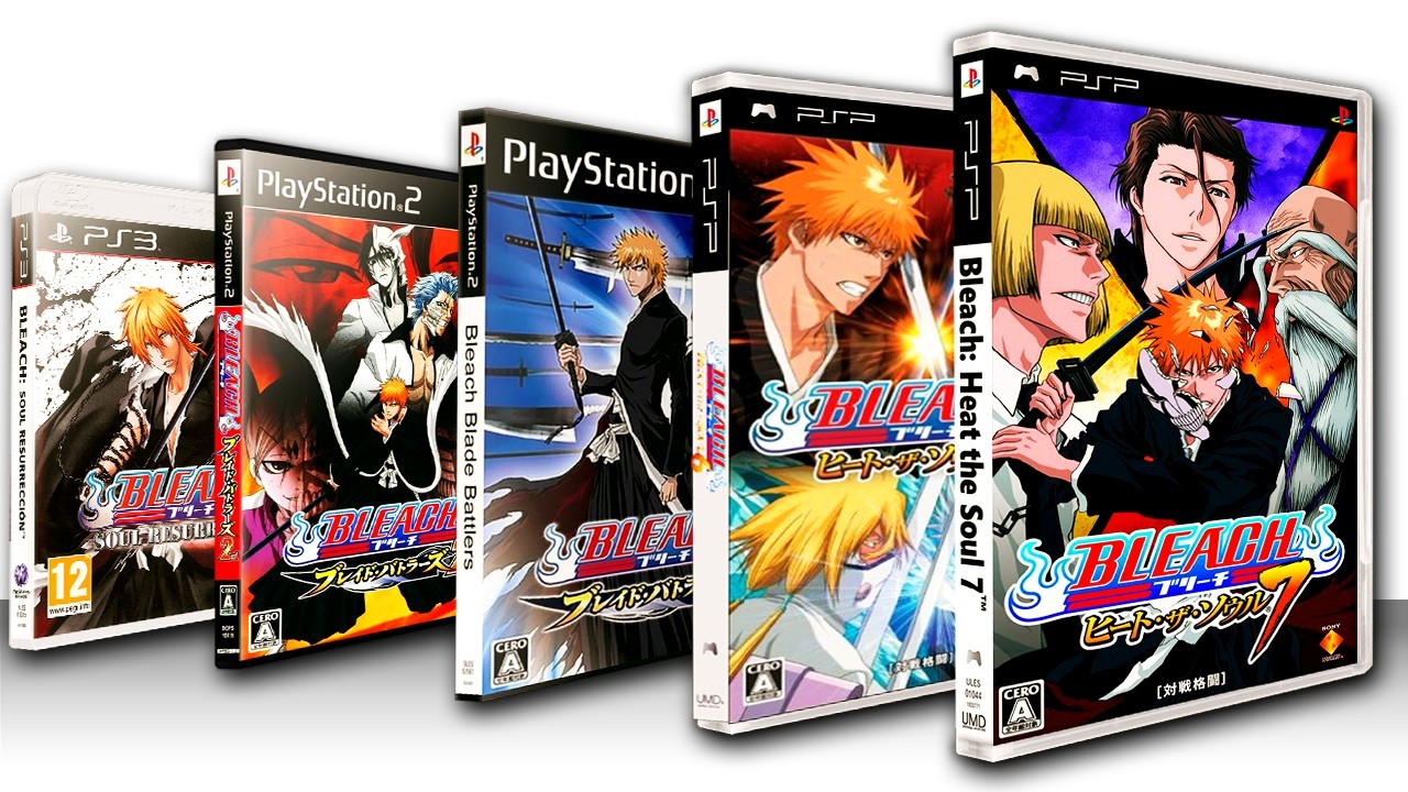 ALL BLEACH GAMES ON PS2, PS3, PSP, WII, DS & GAMECUBE | BLEACH Complete Review