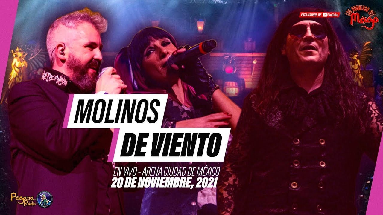 Molinos de Viento - Mägo de Oz & Saurom (Live Arena CDMX 20/11/21 Al Abordaje Tour 2021-22)