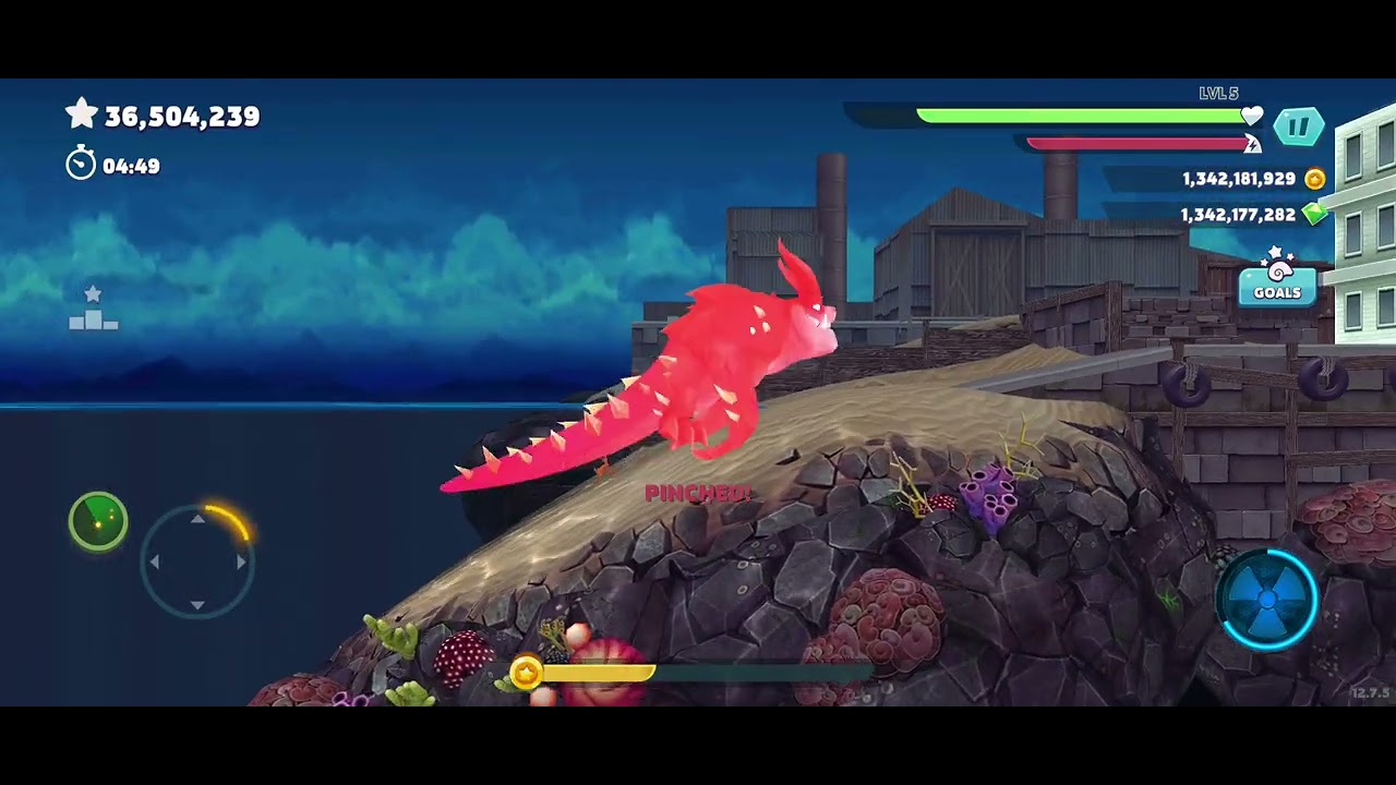 Hungry Shark Evolution - gameplay mode menu