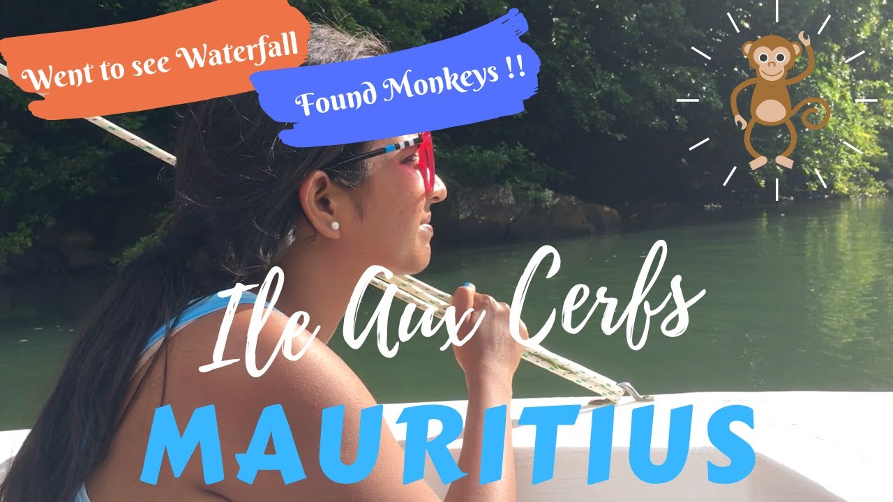 Mauritius: Ile aux Cerfs | Speed Boat Ride to Waterfall | Found Monkeys | Things to do in Mauritius