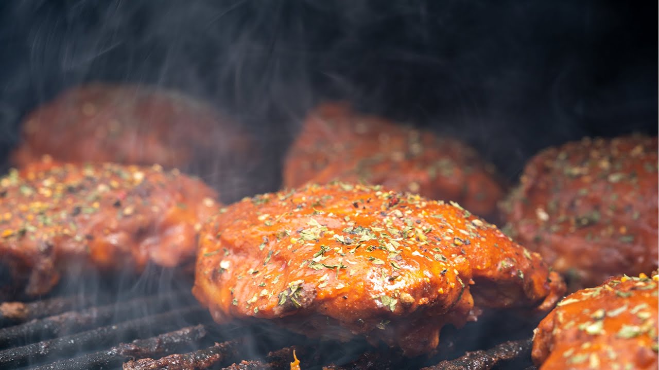 Buffalo Sos Łydki Kurczaka z Pellet Grilla