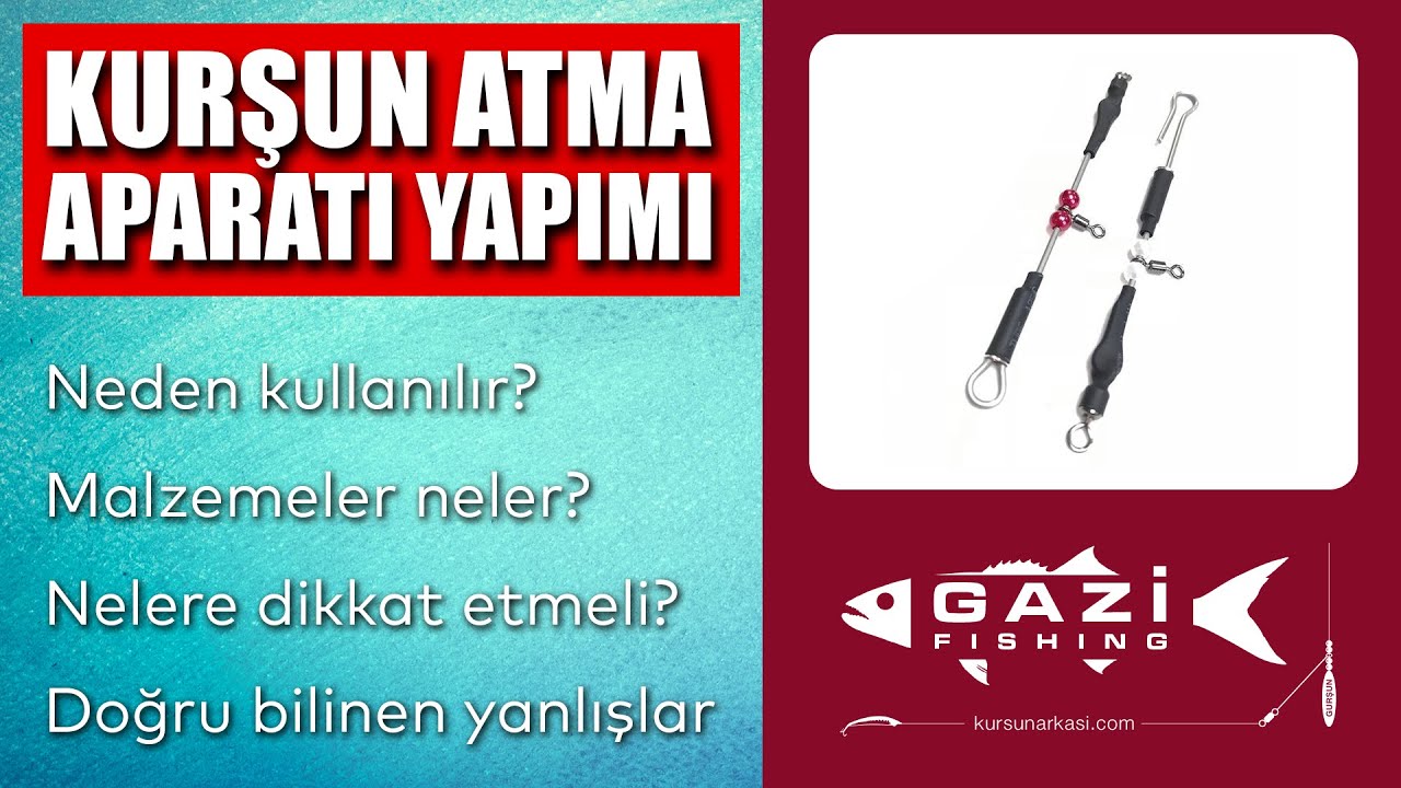 Kurşun atma aparatı & Kurşun arkası aparatı & Dolaşmayı önleyen aparat