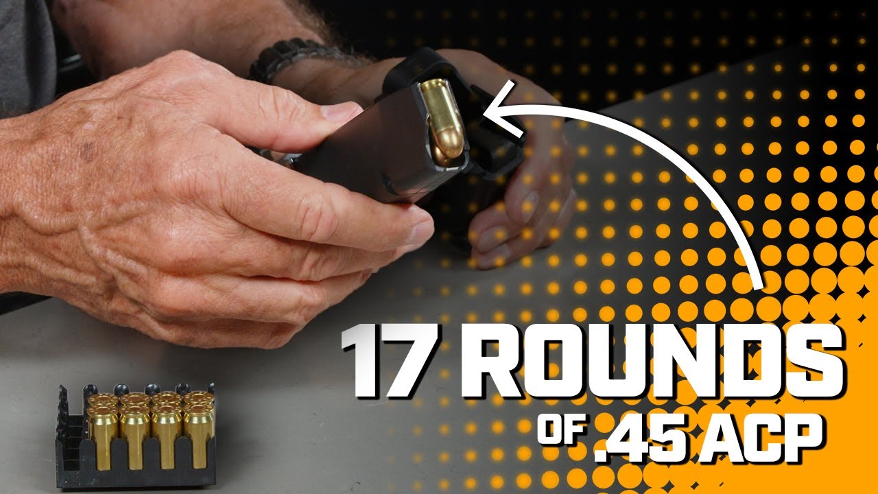Plus FIVE rounds of 10mm or FOUR rounds of .45 ACP!