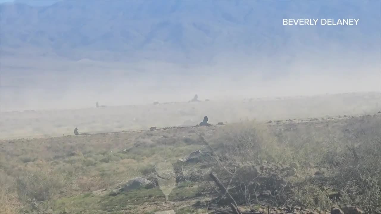 Video Shows Aftermath of Thunderbirds Jet Crash in California