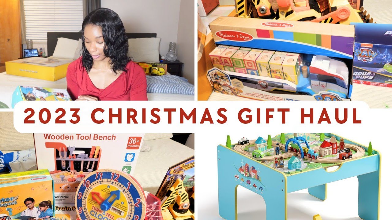 What I Got My Kid For Christmas 2023: Montessori Friendly & Gender Neutral Christmas Gift Haul!
