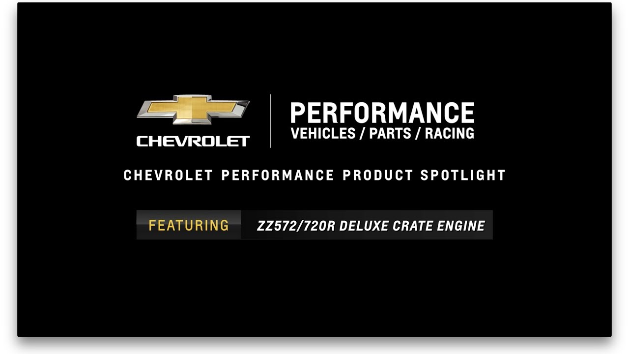 Chevrolet Performance - ZZ572/720R Deluxe Crate Engine - Information & Specs