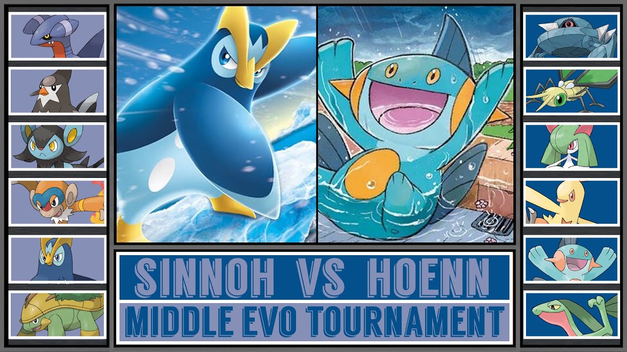 SINNOH vs HOENN | Middle Evolution Pokémon Tournament [Battle #6]
